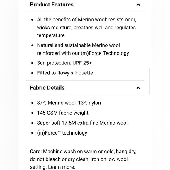 Ridge Merino Frankie tank top in citrus new with tags size medium wool blend - Picture 11 of 11